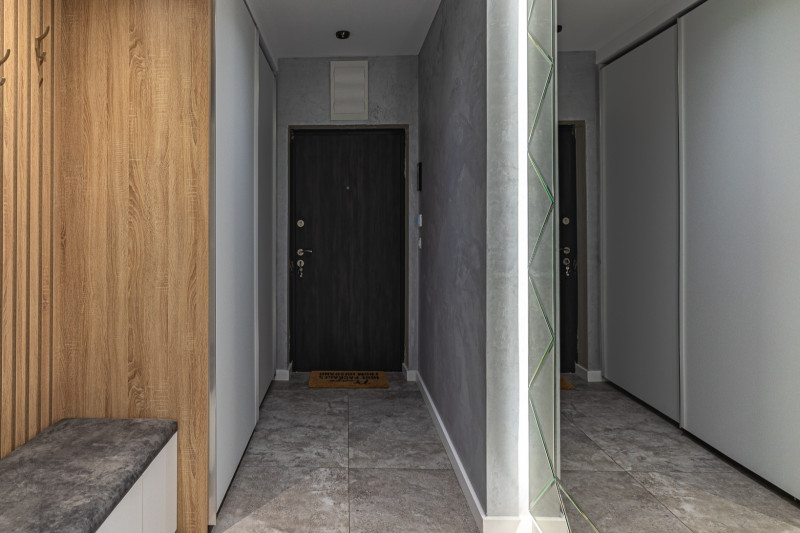 A modern city apartment