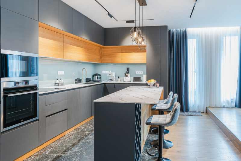 A modern city apartment