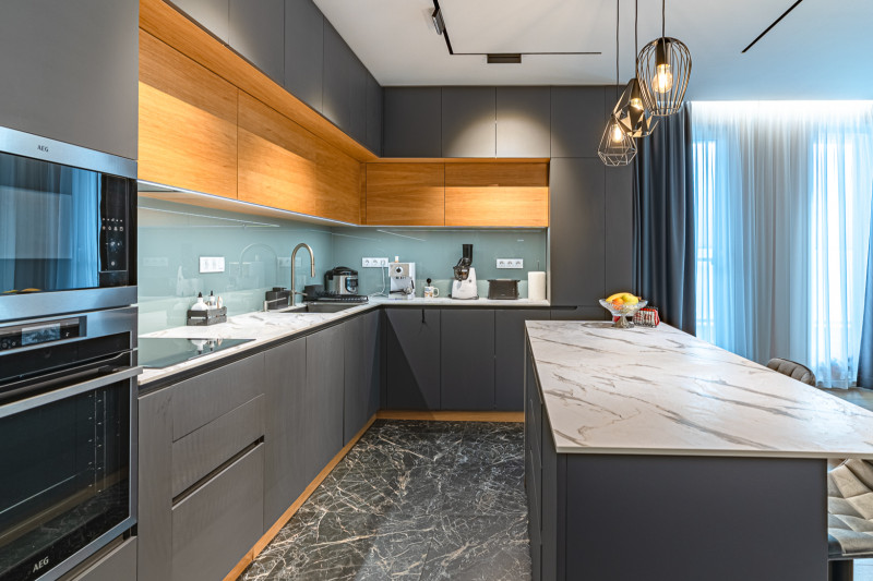 A modern city apartment