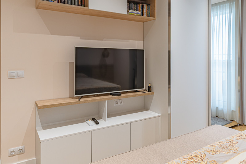A modern city apartment