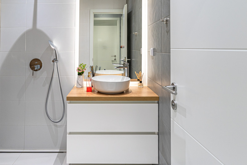 A modern city apartment