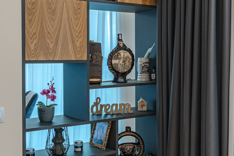A modern city apartment