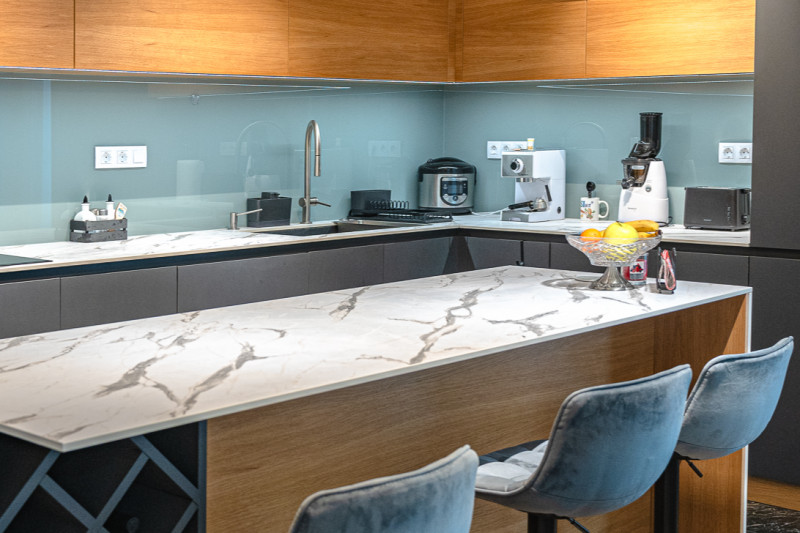 A modern city apartment