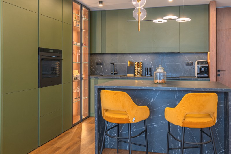 An apartment with character and depth
